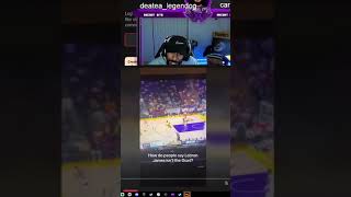 bro wtf lebron  watts740 on Twitch [upl. by Oiluarb]