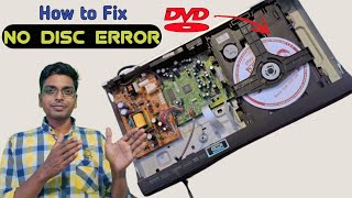 dvd player no disc problem hindi  lg dvd no disc error [upl. by Yeslrahc]