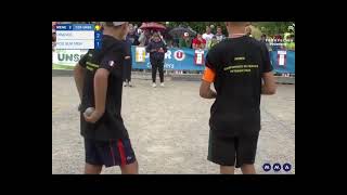 FINAL PETANQUE CHAMPIONSHIP OF FRANCE UNSS 2024 dORANGE vs FOS SUR MER [upl. by Nort]