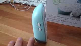 Ausführliche Vorstellung Das Philips AVENT SCD56000 Babyphone [upl. by Ymar]