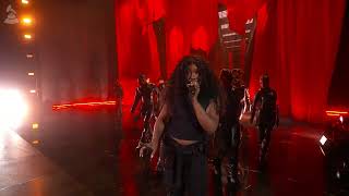 Watch SZA perform quotSNOOZE” and “KILL BILL” live at the 2024 GRAMMYs [upl. by Harve]