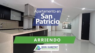 Arriendo  Apartamento en San Patricio Bogotá [upl. by Noir]