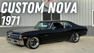 Fast Restomod 1971 Chevy Nova SOLD at Coyote Classics [upl. by Samoht]