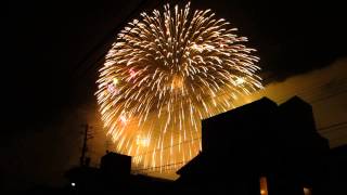 長岡花火 三尺玉 2013年8月3日 nagaoka fireworks sanjyaku dama [upl. by Clementia]