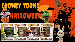 Bugs Bunny Tweety Sylvester amp Marvin the Martian  Looney Tunes Halloween Funko Pops Vinyl Figures [upl. by Ecinereb508]