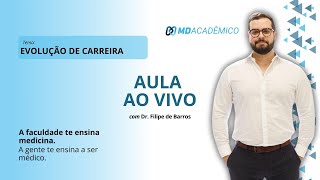 LIVE Evolução de Carreira  MD ACADÊMICO [upl. by Aielam]