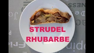 Le Strudel à la rhubarbe délicieux [upl. by Omissam]