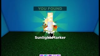 How to get SUNLIGHT marker in FIND THE MARKERS Roblox  UPDATED 2024 [upl. by Suivatnom]