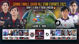 TODAK LANGGAR  THE REAL GAME 5 🔥 TODAK VS ALTER EGO GAME 4 GRAND FINALS JOHOR ALL STAR 2023 MLBB [upl. by Bainbrudge]