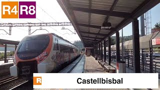 Castellbisbal R4 R8  Civia  447  OUIGO 108 [upl. by Zabrine576]