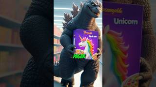 Godzilla Los Cereales y La Abuelita 🦧monsterversecsrtoon monsterverse trending [upl. by Charlet]