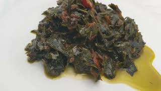 Most Appetizing Cassava Leaves Recipe [upl. by Aidnis]