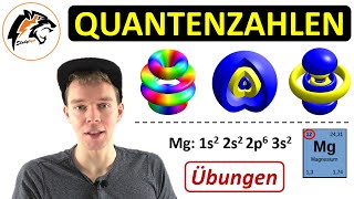 QUANTENZAHLEN bestimmen  Übungen [upl. by Ritchie]