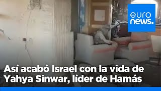 VÍDEO Así acabó Israel con la vida de Yahya Sinwar líder de Hamás [upl. by Bently185]