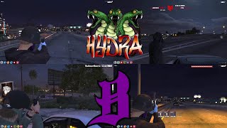 Hydra VS Ballas Fight On Forum [upl. by Ylrak]