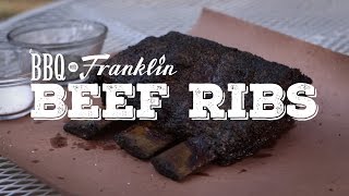 BBQ with Franklin Beef Ribs [upl. by Magnien319]