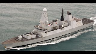 HMS Duncan Almost ready for sea [upl. by Nnylatsyrc86]