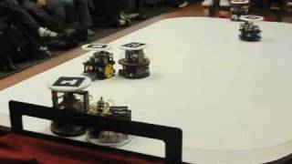 Autonomous Robots Playing Hockey Robockey [upl. by Musa]