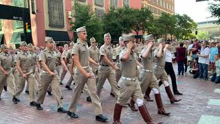 Texas AampM Corp of Cadets in Ft Worth 2021 [upl. by Asirrak471]