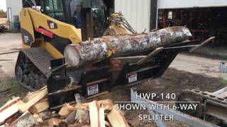 Firewood Processor  Halverson HWP140 [upl. by Ahcorb]