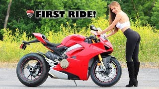 2018 Panigale V4S First Ride amp Review [upl. by Yesima533]