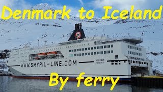 Denmark to Iceland ferry trip on MS Norrona [upl. by Ilak]