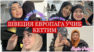 MAN SHVEDCIYAGA UCHIB KETTIM• AISHA ALIEVA VLOG • AISHA ALIEVA HAYOTI•RAYHON ULASENOVA UCHRASHUV [upl. by Rosemari808]