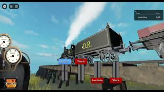 Roblox Steam amp Steel  Train game with steam locomotives  Duck Railway part 2 [upl. by Berlyn494]