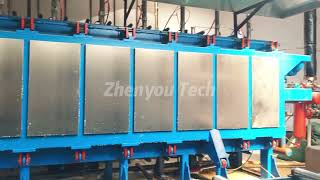 New EPS Block Molding Machine Display Styrofoam Block Molding Machine For Customer [upl. by Noiek374]