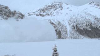 Morskie Oko  Poland  Avalanche 3112015 [upl. by Secnirp]