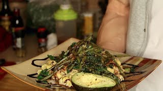 Vegan Recipe  Quinoa Pasta amp Greens [upl. by Alenson]