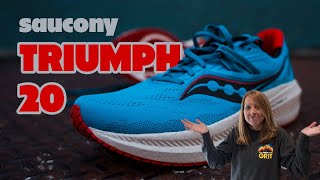 Saucony Triumph 20  FULL REVIEW  We Stand Divided [upl. by Anelrats]