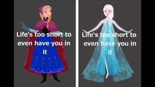 Do You Want To Build A Snowman  Frozen Lyric Video  DISNEY SINGALONGS [upl. by Feodor]