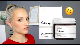 THE ORDINARY NEW 100 NIACINAMIDE POWDER [upl. by Yetnom178]