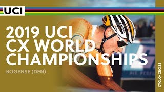 2019 UCI Cyclocross World Championships  Bogense DEN  Men Elite [upl. by Seessel]