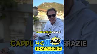 GRAZIE PD politica prezzi aumentoprezzi economia caffe cappuccino [upl. by Asillem11]