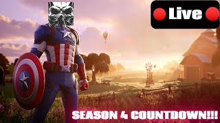 FORTNITE SEASON 4 Downtime with GmerM new Marvel season COUNTDOWN [upl. by Dibrin]