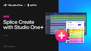 Use AI to Spark New Ideas with Splice Create mode and Studio One  PreSonus [upl. by Farant]