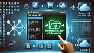 Create a Folder on a Remote Computer Using PowerShell [upl. by Assirac]