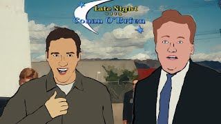 Norm Macdonald on Late Night with Conan OBrien French uncle riddle joke Animated [upl. by Atiuqnahs]