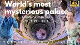 THE ULTIMATE MASONIC INITIATION WELL AND 19TH CENTURY PALACE  MORE IS MORE Sintra Portugal [upl. by Perreault206]