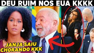 LULE ABANDONADO EM EVENTO E JANJA VAIADA NOS EUA VEJA NO QUE DEU [upl. by Hoeg]