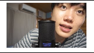 初めてのASMR my first ASMR video Wisper soft speaking 日本語English [upl. by Hosbein]