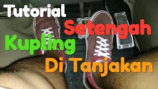 dua cara nyetir mobil manual saat macet di tanjakan [upl. by Armillas]