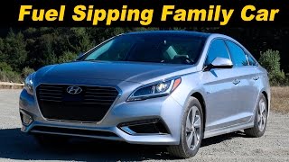 2016 Hyundai Sonata Hybrid amp PlugIn Review  DETAILED in 4K [upl. by Lachance]