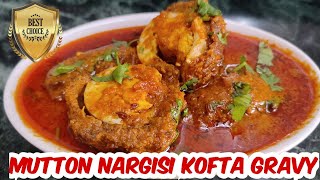 Mughlai Nargisi kofta recipe😋 Mutton nargisi koftaKofta recipe [upl. by Erle]