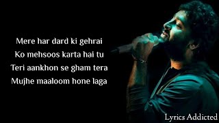 Saanson Ko jeene Ka Ishara Mil Gaya Full Song with Lyrics Arijit Singh Zid [upl. by Garlanda]