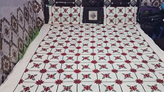 Dusuti Chadar Ka Design  New Bedsheet Design  New Dusutti Chadar ka design [upl. by Tingey]