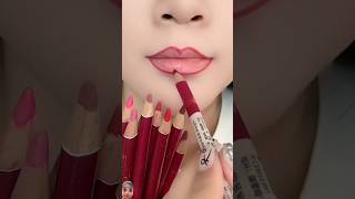 Pencil ✏️ lipstick 💄 tutorial shortsfeed shorts viralshort [upl. by Oiram]