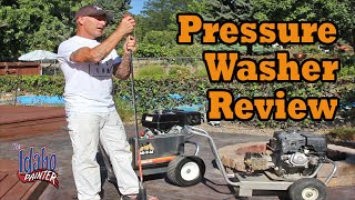 How to operate a MiTM power washer Pressure washing tips [upl. by Kaete31]